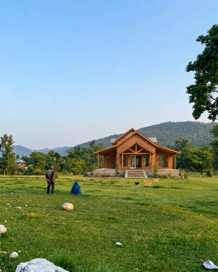 After: Nirvaana Hills Developed Community
