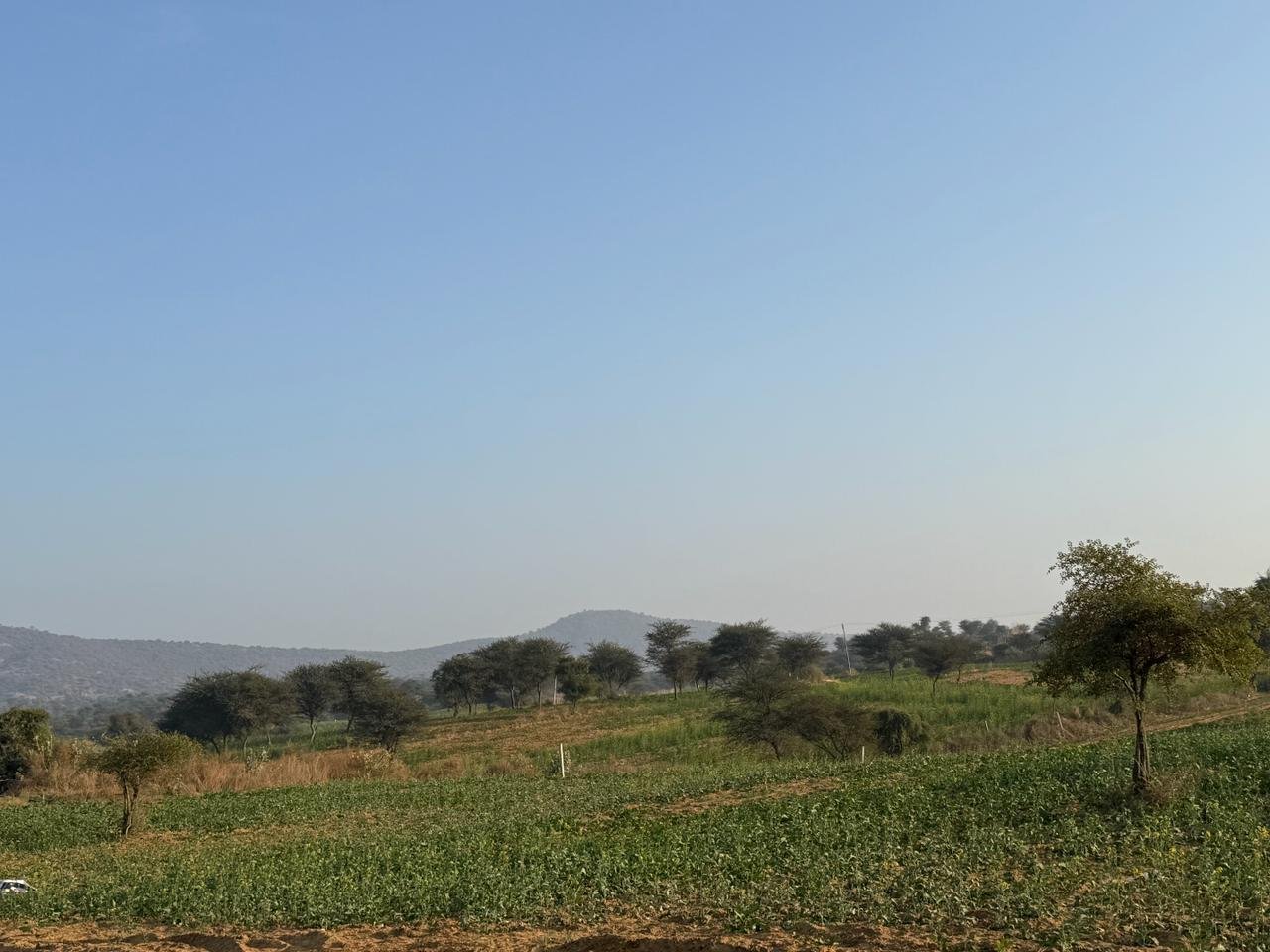 Nirvaana Hills Location with Aravalli Hills